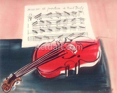赤いヴァイオリン デュフィ