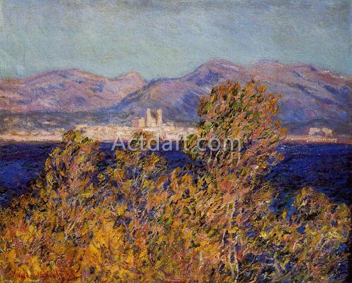 Antibes Seen from the Cape Mistral Wind 1888
