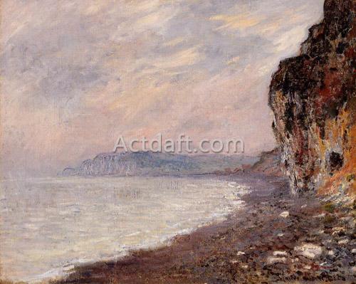 プールヴィルの断崖 1882