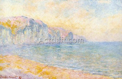 プールヴィルの断崖、朝 1897