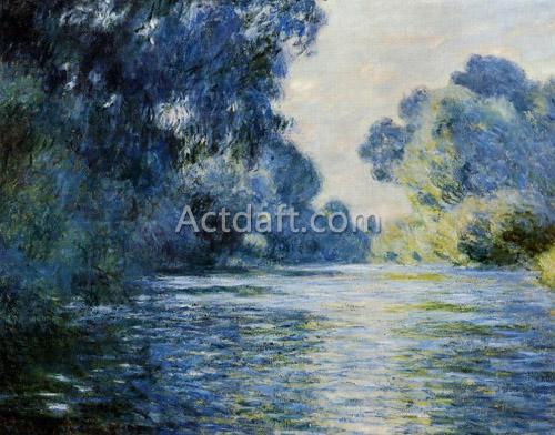 セーヌ河の朝 （ジヴェルニー近郊のセーヌ河支流）1897