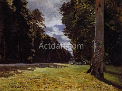 Le Pave de Chailly in the Fontainbleau Forest 1865