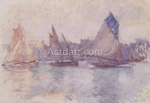 Boats in the Port of Le Havre 1882-1883