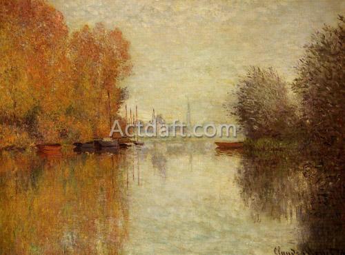 セーヌ川の秋、アルジャントゥイユ 1873