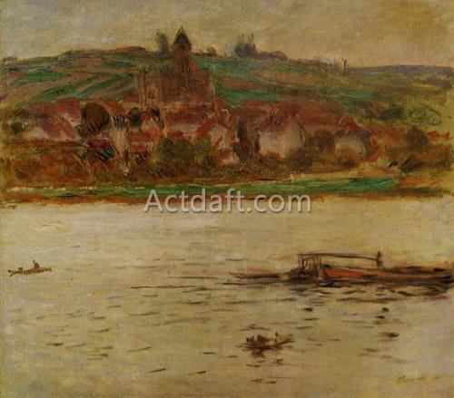 Barge on the Seine at Vertheuil 1901-1902