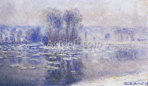 Floes at Bennecourt 1893