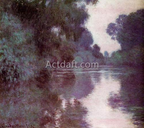 セーヌ河の朝、ジヴェルニー近郊1897