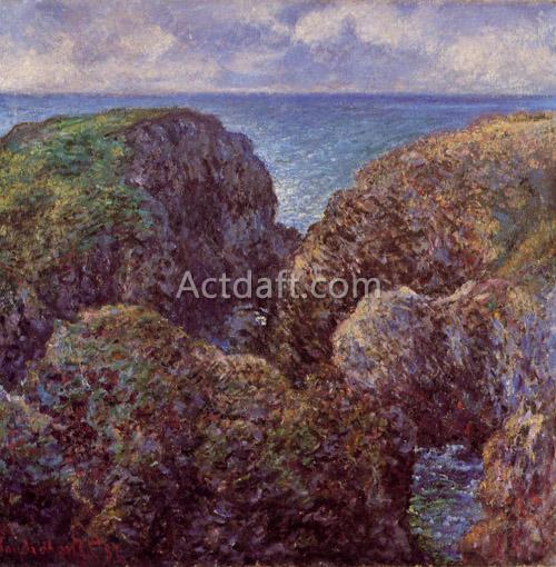 Group of Rocks at Port-Goulphar 1886