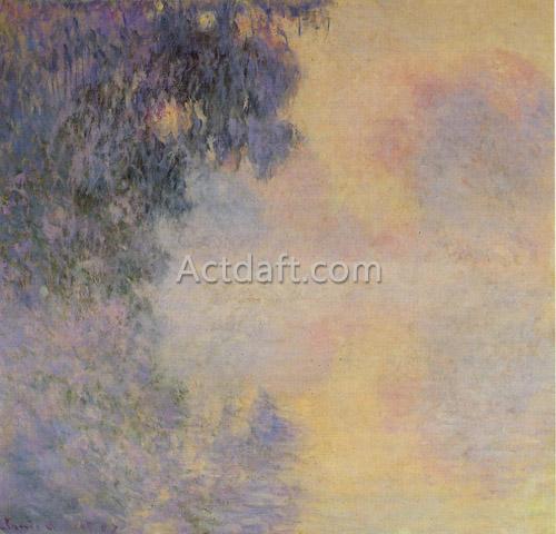 セーヌ河の朝 （ジヴェルニーのセーヌ河支流） 1 1897