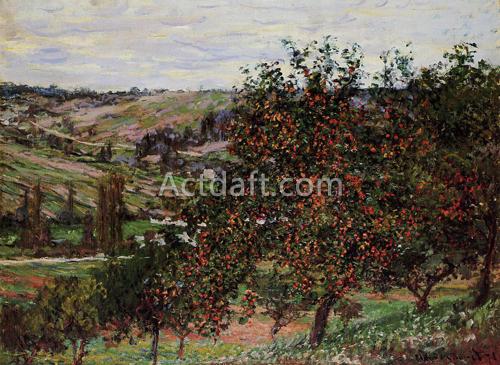 ヴェトゥイユ近くのリンゴの木 1878