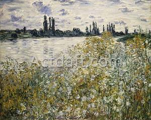 セーヌ川のほとり、ヴェトゥイユ近く 1880